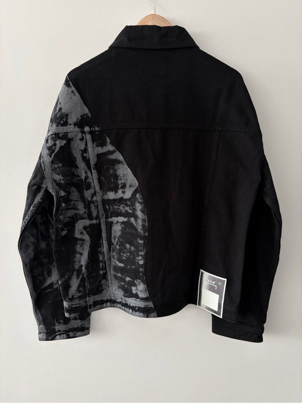 A-COLD-WALL* Pigment Dyed Trucker Jacket - Half Patterned - Picture 2 of 7